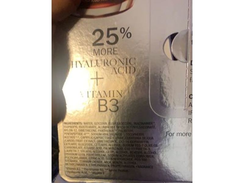 Olay Regenerist+ Cream Moisturizer, Hyaluronic Acid + Vitamin B3, 3.4 oz/96 g