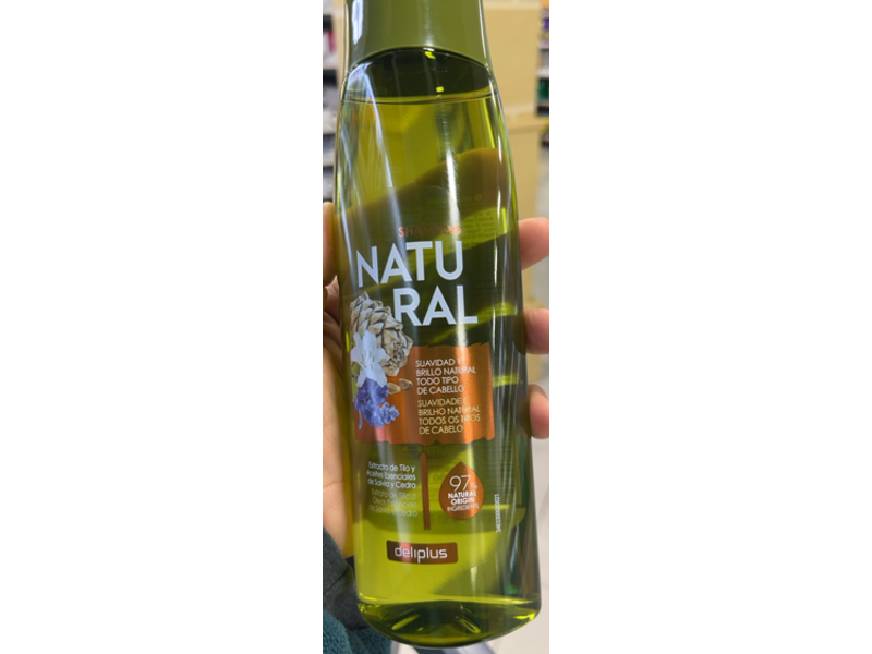 Deliplus Natural Shampoo, Linden, 400 mL