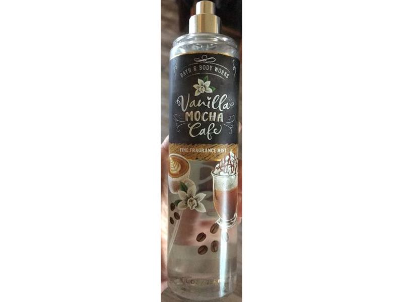 Bath & Body Works Fine Fragrance Mist, Vanilla Mocha Cafe, 8 fl oz/236 mL
