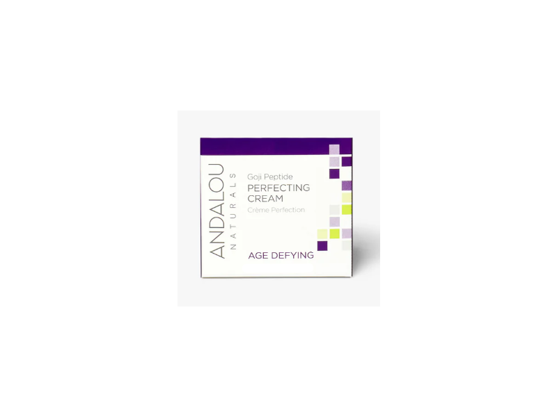 Andalou Naturals Perfecting Face Cream, Goji Peptide, 0.14 oz/4 g