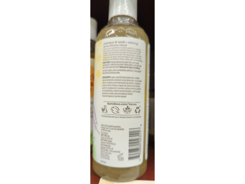 Burt's Bees Baby Shampoo & Wash, 8 fl oz/236.5 mL