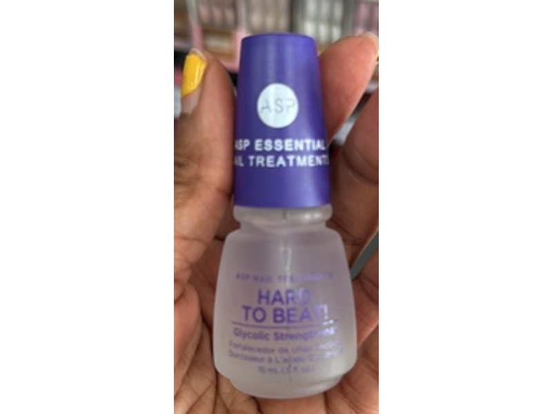 ASP Hard To Beat! Essential Nail Treatments Glycolic Strengterner, 0.5 fl oz/15 mL