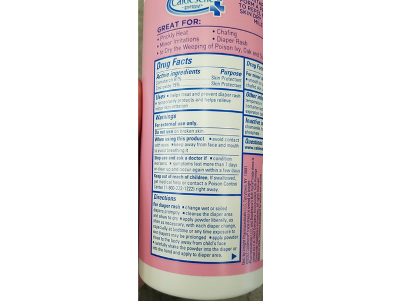 Caldesene Medicated Protecting Powder 3 in 1 Action, Treats & Protects, 5 oz/142 g