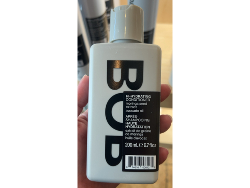 Bob Hi-Hydrating Conditioner, Moringa Seed Extract & Avocado Oil, 6.7 fl oz/200 mL