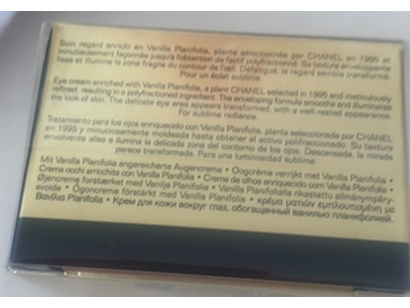 Chanel Sublimage Ultimate Eye Cream Refill, 0.5 oz/15 g