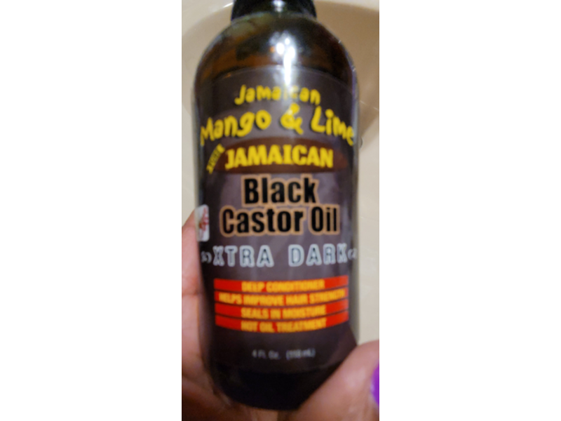 Jamaican Mango & Lime Jamaican Black Castor Oil, Xtra Dark, 4 Fl oz/118 mL