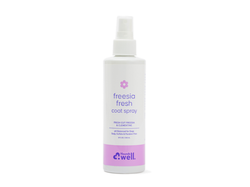Hounds Well Freesia Fresh Coat Spray, 8 fl oz/236 mL
