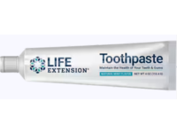 Life Extension Toothpaste, Natural Mint Flavor, 4 oz/113.4 g - Image 2
