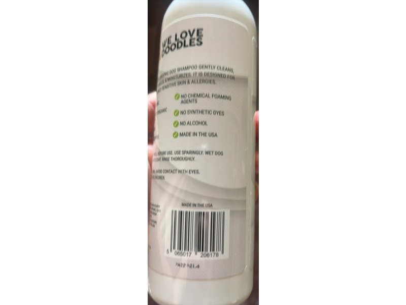 We Love Doodles 4 In 1 Hypoallergenic Dog Shampoo, Unscented, 16 fl oz/473 mL