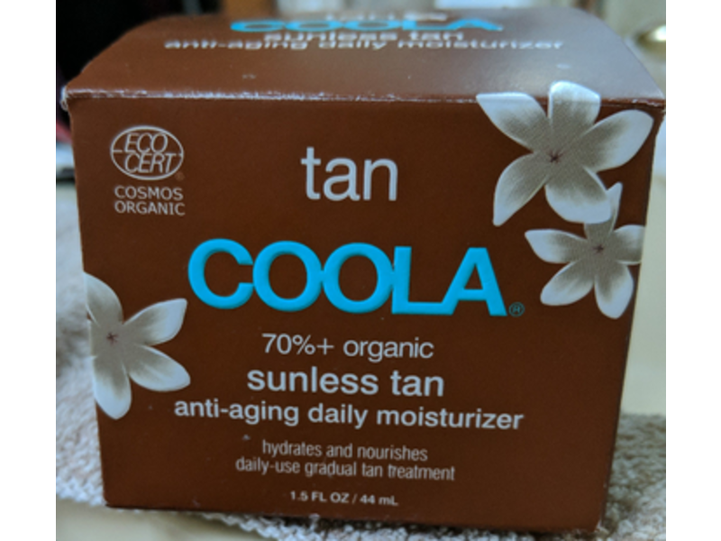 COOLA Sunless Tan Anti-Aging Daily Moisturizer, 1.5 fl oz/44 mL