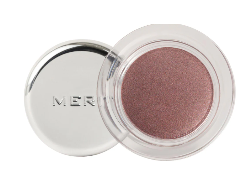 Merit Beauty Solo Shadow Cream Eyeshadow, Iris Soft Plum, 0.17 oz/5 g