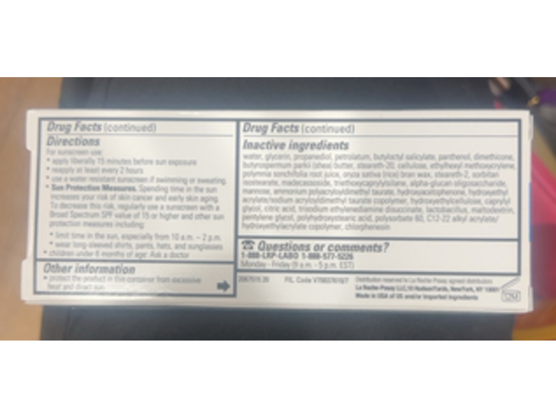 La Roche-Posay Cicaplast B5 UV Sunscreen Balm, SPF 50, 1.35 fl oz/40 mL.