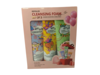Esfolio Cleansing Foam Set Of 3, Hyaluronic Acid, Vitamin C & Snail, 2.65 oz/75 g - Image 2