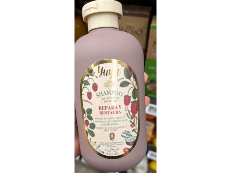 Yuya Repair & Restore Shampoo, Red Fruit, 450 mL