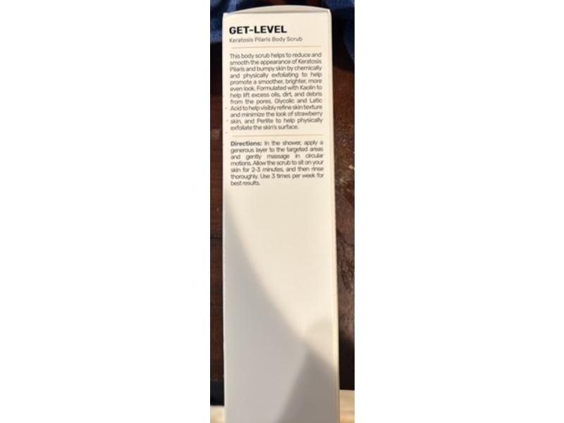 Maelys Get-Level Keratosis Pilaris Body Scrub, 5 fl oz/150 mL
