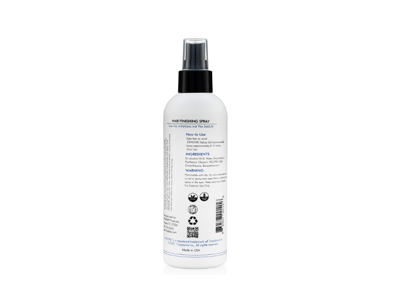 Fragfre Hair Finishing Spray, 8 oz/237 mL