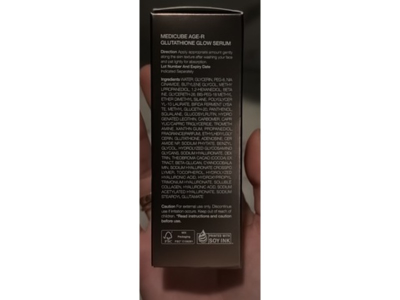 Medicube AGE-R Glutathione Glow Serum, 1.69 fl oz/50 mL