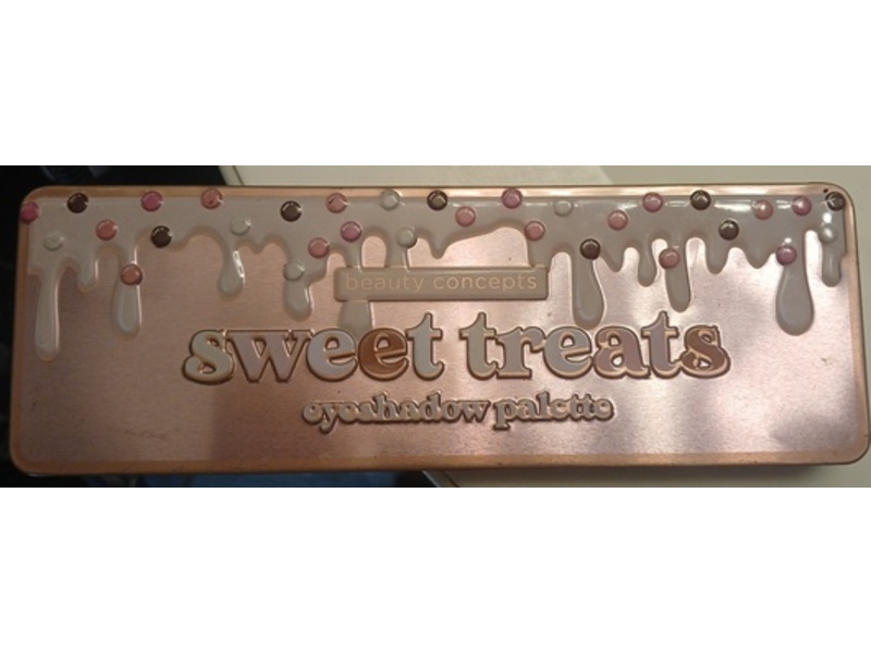 Beauty Concepts Eyeshadow Palette, Sweet Treats, 0.42 oz/12 g