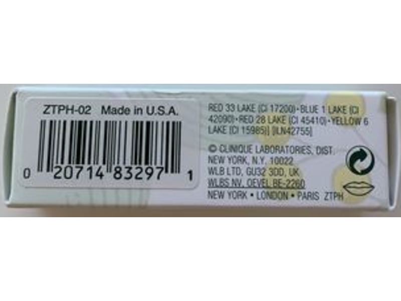 Clinique Pop Matte Lip Colour + Primer, No. 02 Icon Pop, 0.13 oz/3.9 g