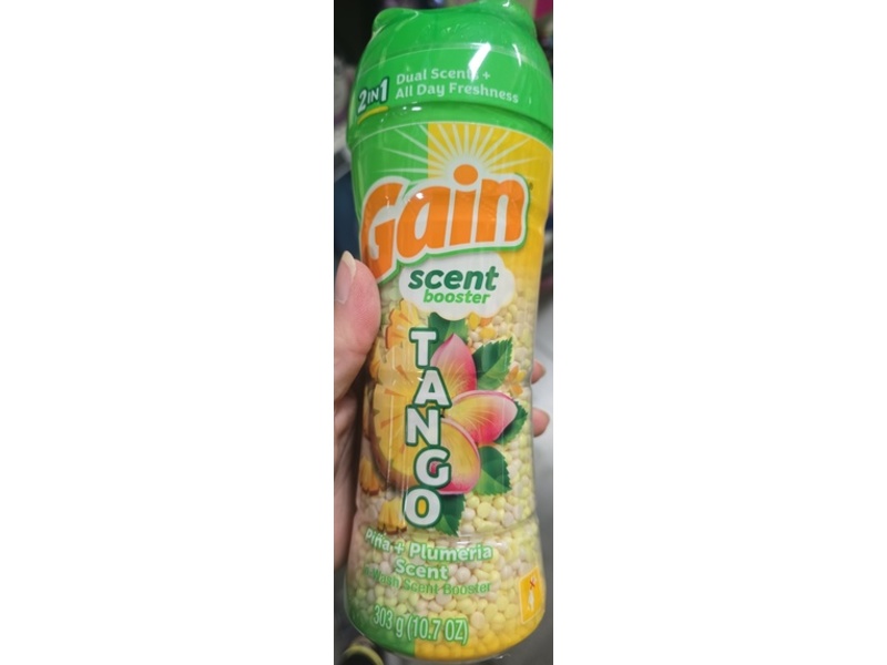 Gain Tango 2-In-1 Scent Booster, Pina+Plumeria Scent, 10.7 oz/303 g