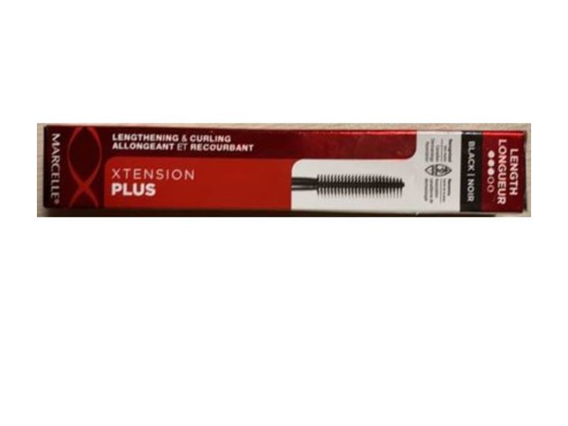 Marcelle Xtension Plus Length Longueur Mascara, Black Noir