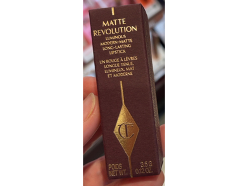 Charlotte Tilbury Matte Revolution Lipstick, Festival Magic, 0.12 oz/3.5 g