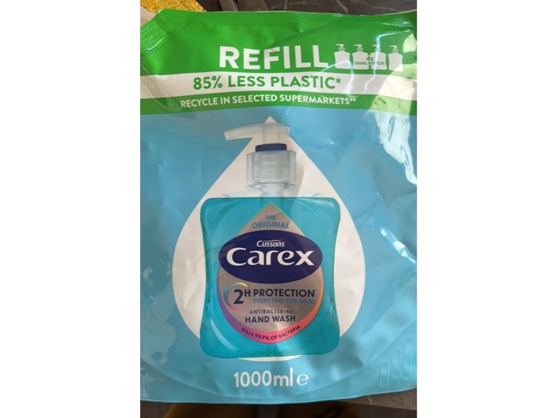 Carex The Original Antibacterial Hand Wash, 1000 mL, Pack Of 3