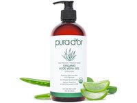 Pura D'or Soothing Effect After Sun Exposure, Aloe Vera Gel, 16 fl oz/473 mL - thumbnail 1