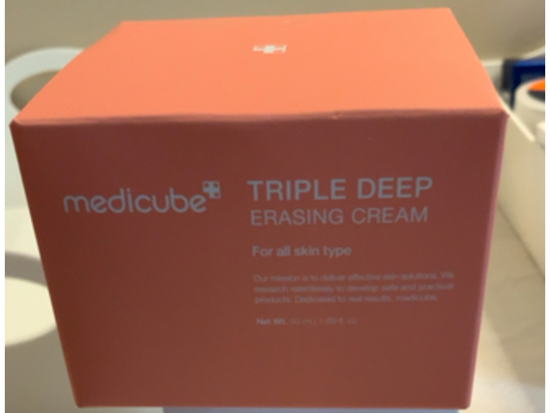 Medicube Triple Deep Erasing Cream, 1.69 fl oz/60 mL