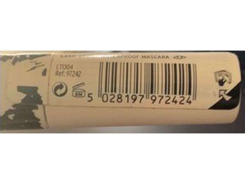 The Body Shop Lash Sport Waterproof Mascara, Black, 0.3 fl oz/9.5 mL