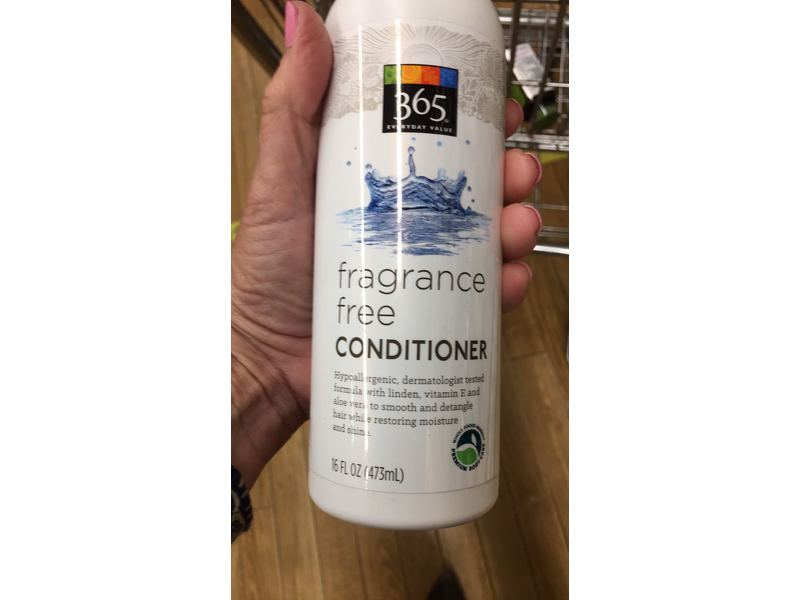 365 Everyday Value Conditioner, Fragrance-Free, 16 fl oz/473 mL