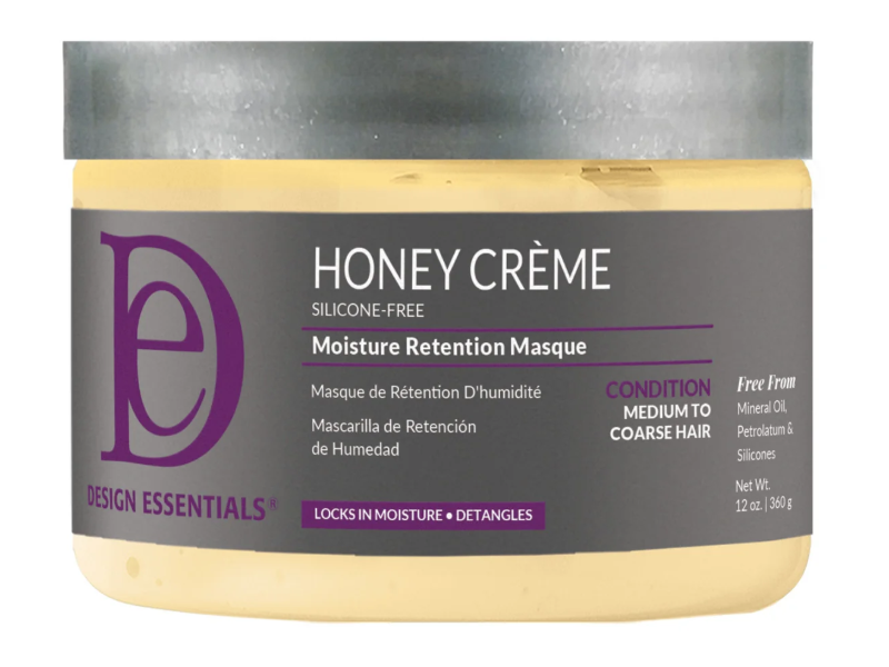 Design Essentials Moisture Retention Masque, Honey Creme, 12 oz/360 g