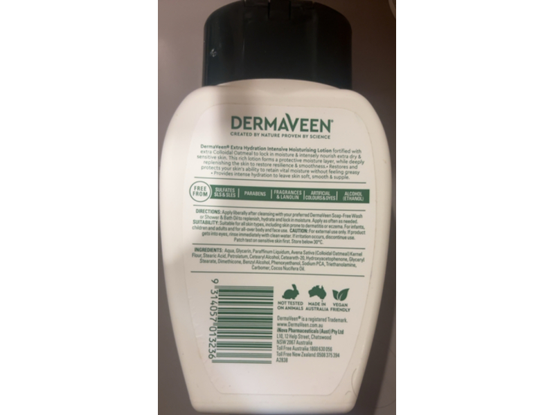 Dermaveen Intensive Moisturising Lotion, 250 mL