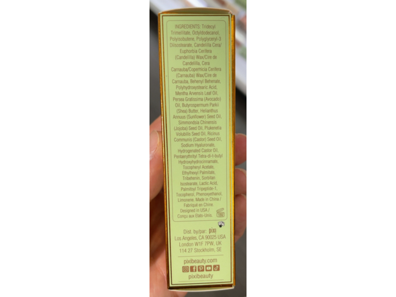 Pixi + Hydra Lip Treat Balm, Clear, 0.16 oz/4.8 g