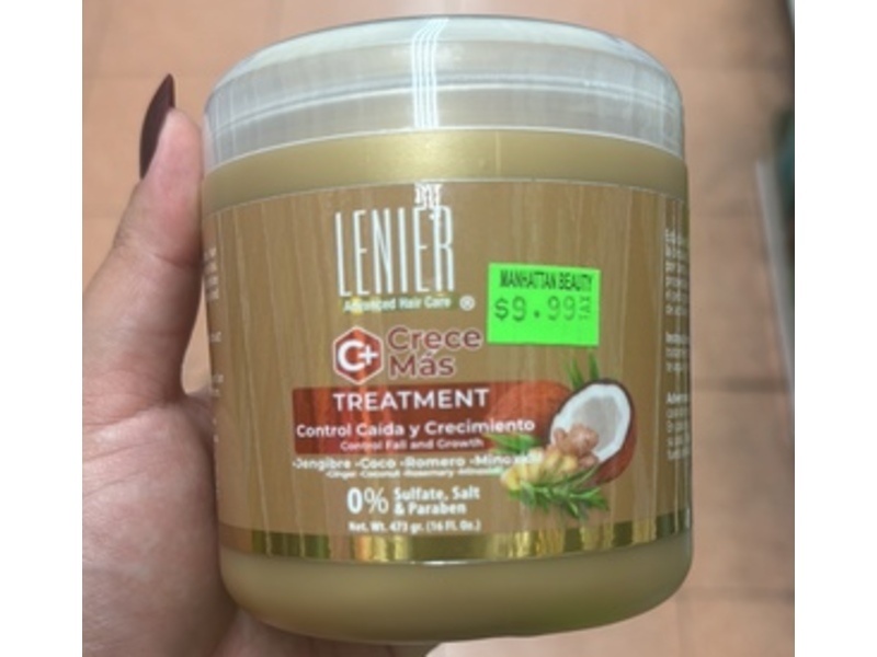 Lenier C+ Crece Mas Treatment, 16 fl oz/473 g