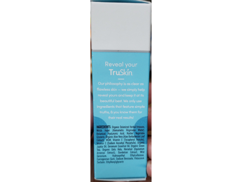 TruSkin Ha Hyaluronic Acid Facial Serum, Vitamin C & E, 0.4 fl oz/12 mL