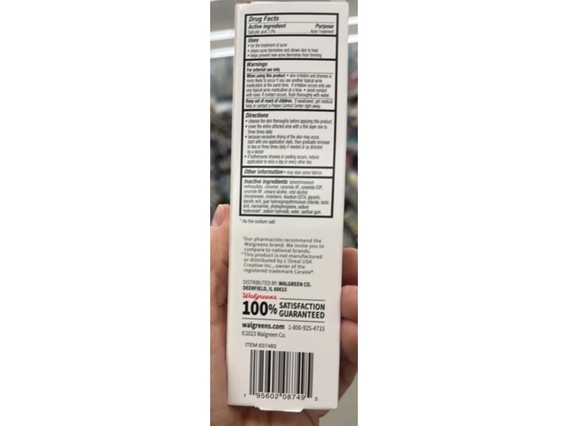 Walgreens Acne Control Gel, 1.35 fl oz/40 mL