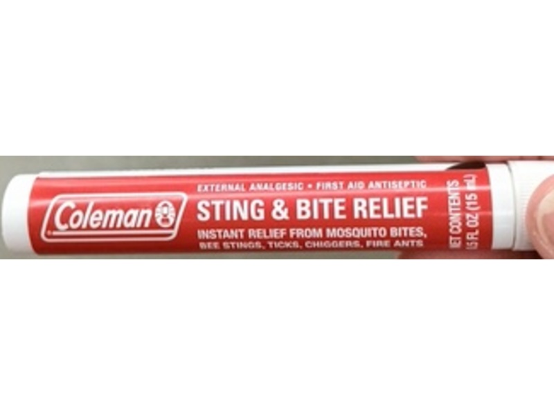 Coleman Sting & Bite Relief, 0.5 oz/15 mL
