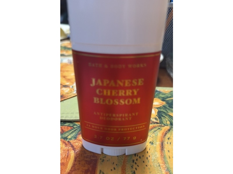 Bath & Body Works Antiperspirant Deodorant, Japanese Cherry Blossom, 2.7 oz/77 g
