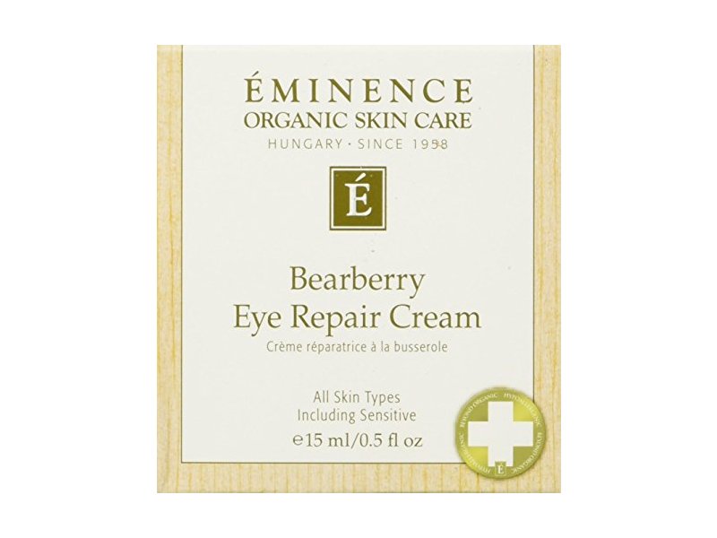 Eminence Organic Skincare Eye Repair Cream, Barberry, 0.5 fl oz/15 mL