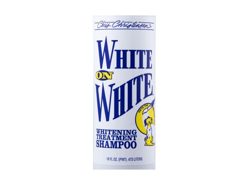 Chris Christensen White on White Dog Shampoo, 16 fl oz/473 mL