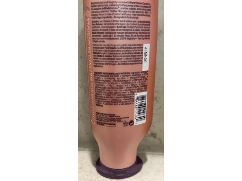 Pureology Pure Volume Conditioner, 8.5 fl oz/250 mL