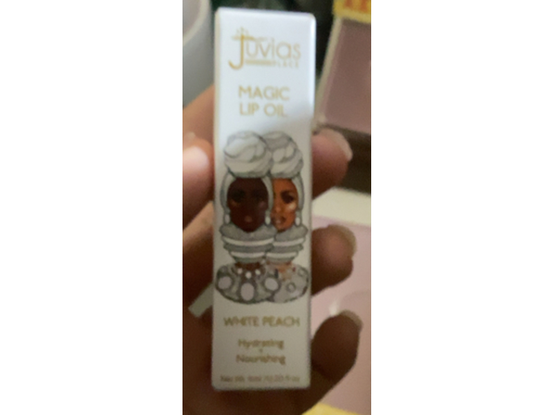 Juvia's Place Magic Lip Oil, White Peach