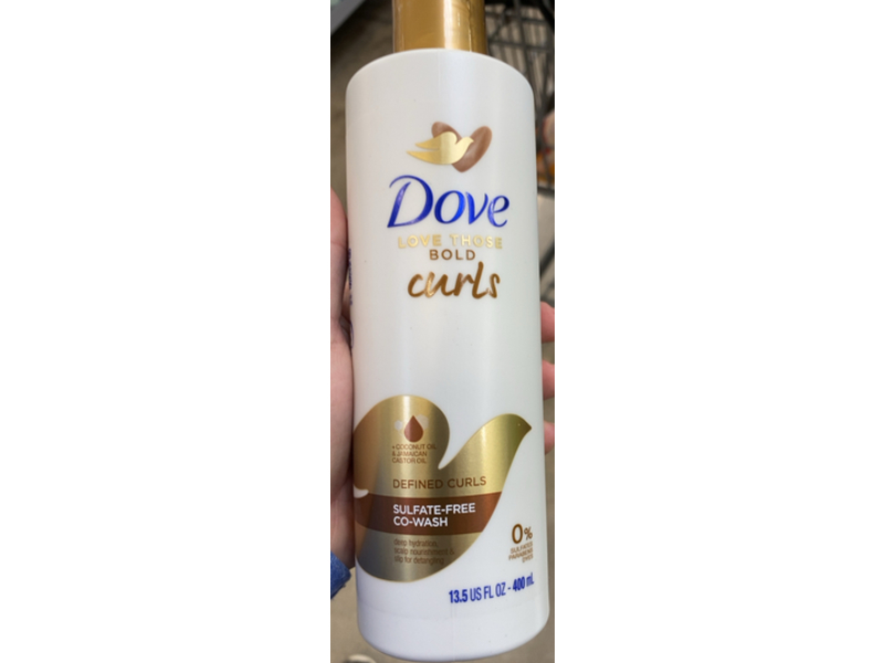 Dove Love Those Bold Curls, Coconut Oil & Jamaican Castor Oil, 13.5 fl oz/400 mL
