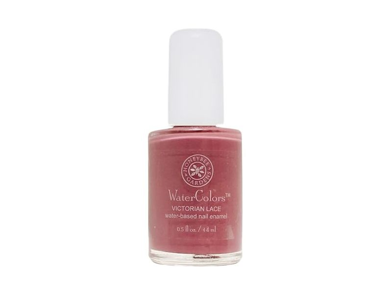 Honeybee Gardens Water Colors Water Based Nail Enamel, Victorian Lace, 0.5 fl oz/14 mL