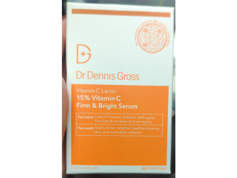 Dr Dennis Gross Firm & Bright Serum, 15% Vitamin C, 1.0 fl oz/30 mL