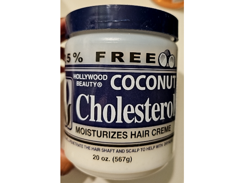 Hollywood Beauty Coconut Cholesterol Moisturizes Hair Cream, 20 oz/567 g