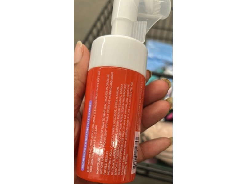 Happy Skin Glow Up Cloud Cleanser, Pineapple And Coconut Scent, 3.38 fl oz