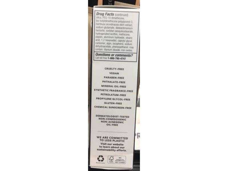 bareMinerals BarePro Performance Wear Liquid Foundation, Ivory 02, SPF 20, 1 fl oz/30 mL