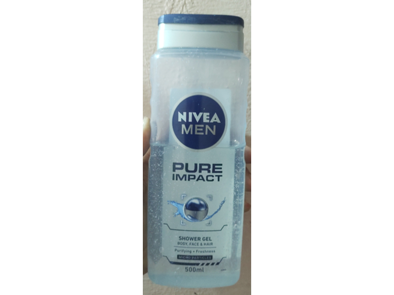 Nivea Shower Gel, Pure Impact, 500 mL